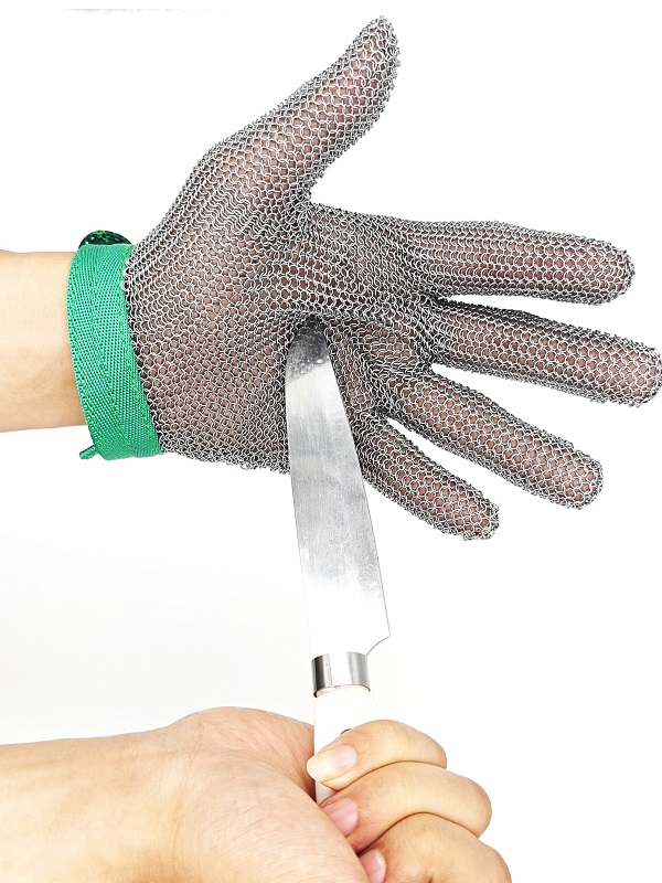  Stainless Steel Mesh Cut-Resistant Gloves