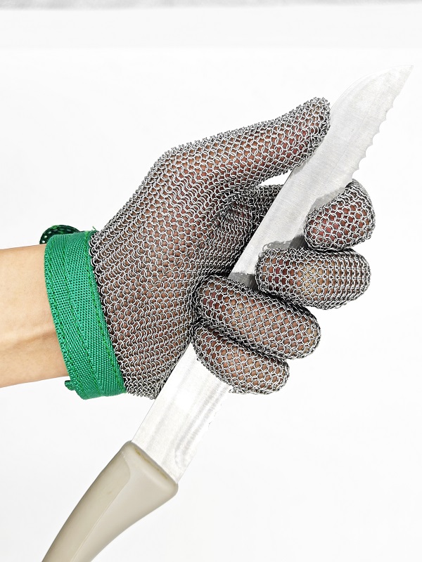 stainless steel butcher gloves
