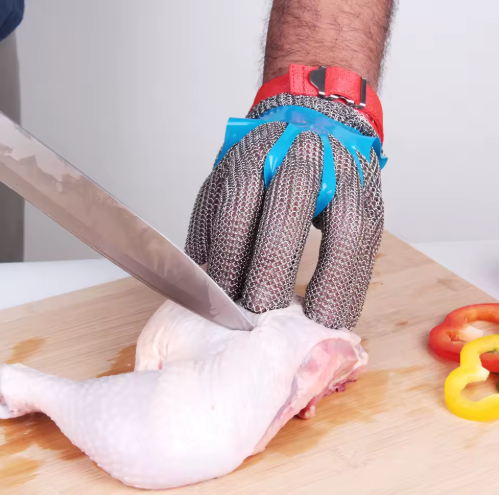 Chainmail cutting gloves Chainmail cutting gloves