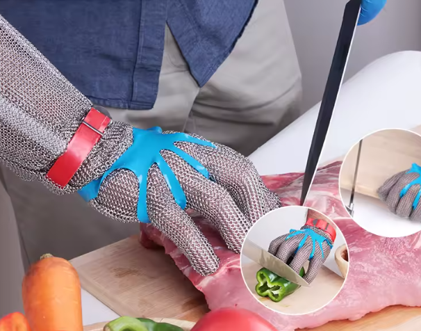 chainmail gloves cooking chainmail gloves cooking