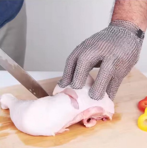 Stainless Steel Mesh Gloves for Meat Processing