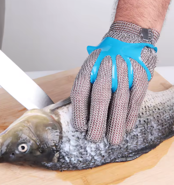 Stainless Steel Anti-Cut Gloves for Butchers | RETON